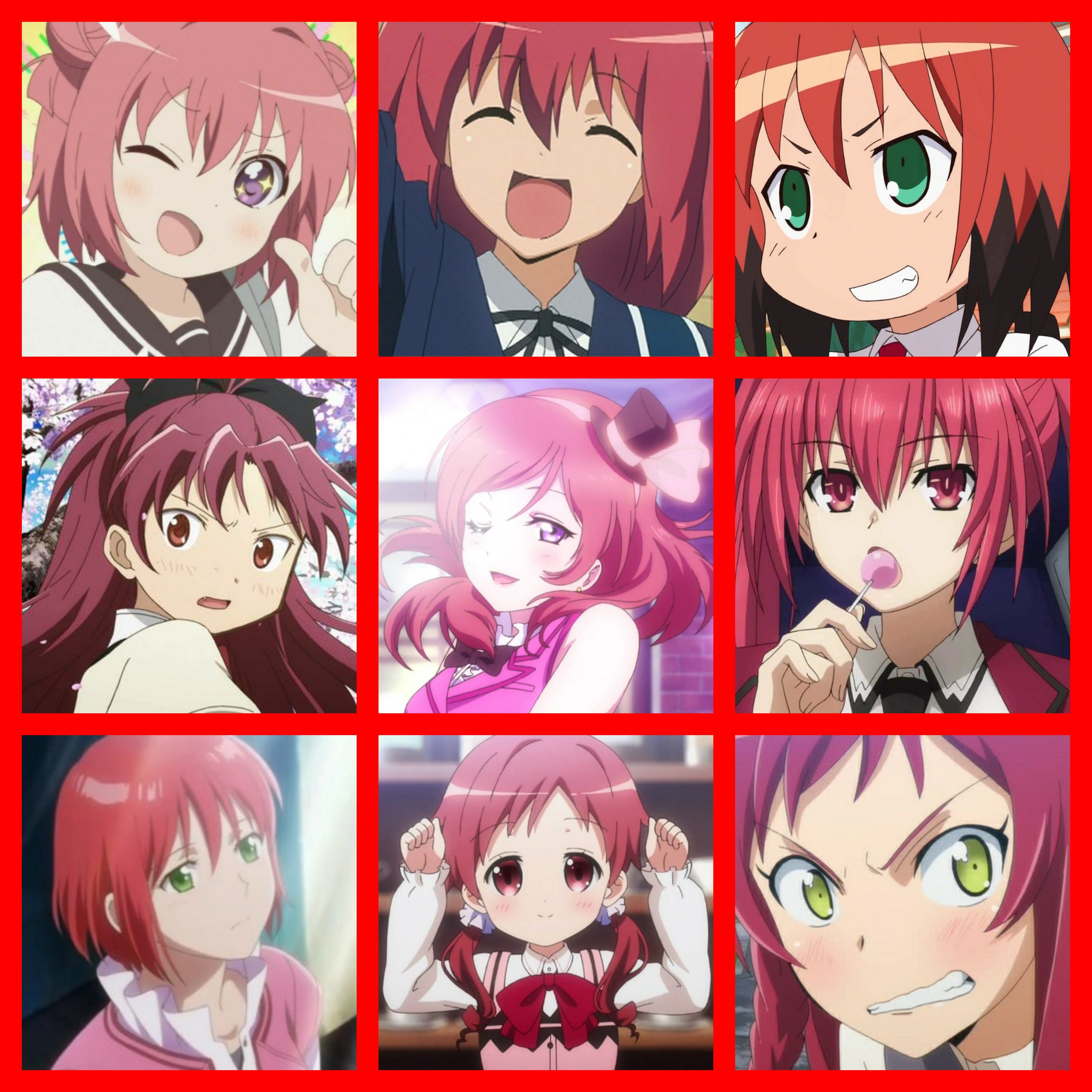 くろ奈 趣味垢 赤髪ヒロインキャラ寄せ集め 36人 好きなキャラいたら教えてちょ 赤髪キャラ 好きなキャラがいたらrt アニメ好きと繋がりたい アニメ T Co Fvudodkpgr Twitter