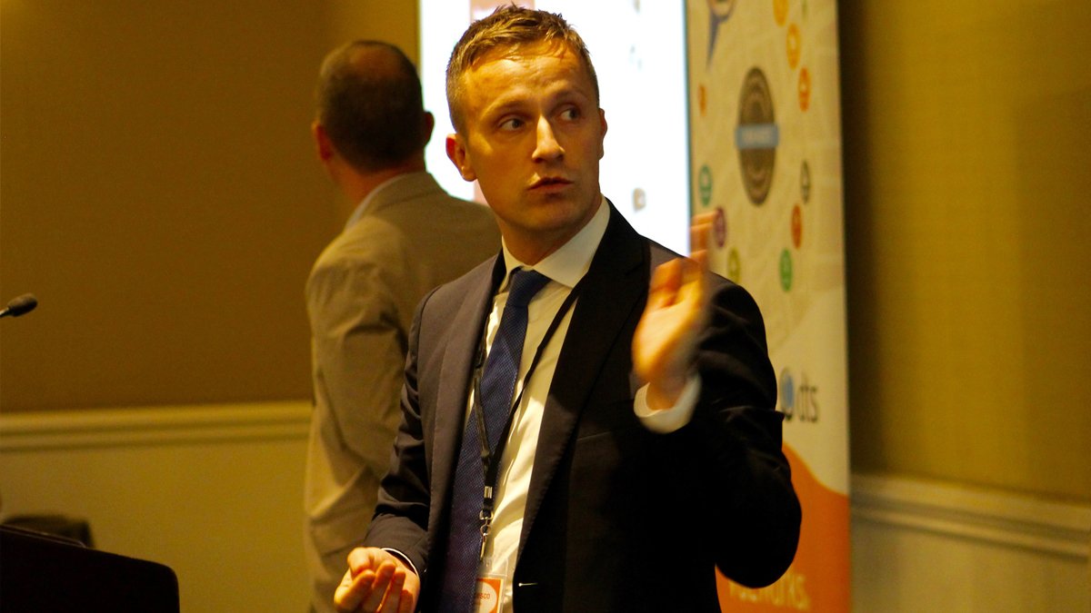 OverIT_FSM's tweet photo. Here are some photos of our presentation “A Futuristic Approach to #AssetManagement” at #VUEWorks National User Conference, the event we sponsored in Orlando, where we showcased the many capabilities of the #Space1 #AR, #MR, #VR product @dtsgis @engineeringspa https://t.co/NfeCoOqJlY