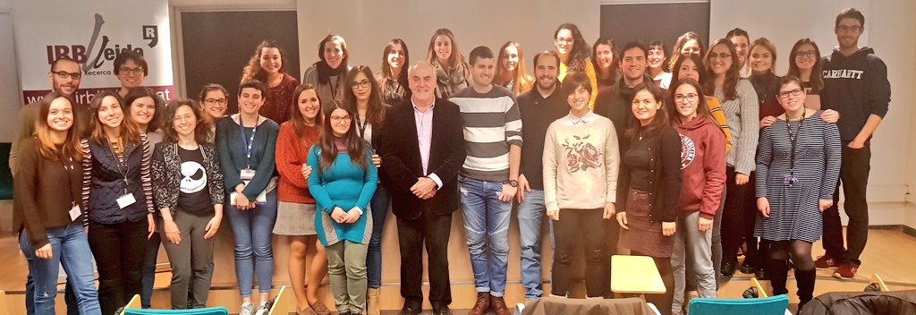 Moltes gracies al Dr De Felipe per la seva magnífica xerrada a la 
VIII Jornada extraordinària memorial Jesús Montoliu de <a href="/IRBLleida_Info/">IRBLleida</a>