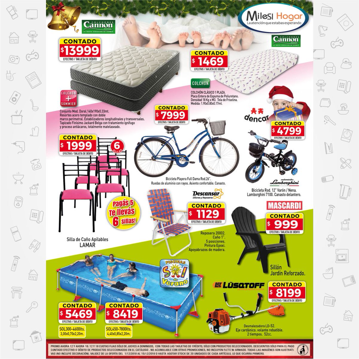 MilesiHogar's tweet photo. Siguen las promos navideñas en #MilesiHogar! Te esperamos en nuestras sucursales 🎄🎅 https://t.co/JpwMNgk7Vj