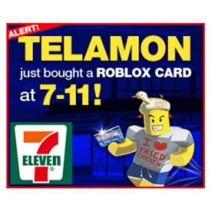 Goldie On Twitter Now The Question Is Did He Actually Buy A Roblox Card From 7 Eleven Or Has This Been False Advertising All Along - roblox card at 7 eleven