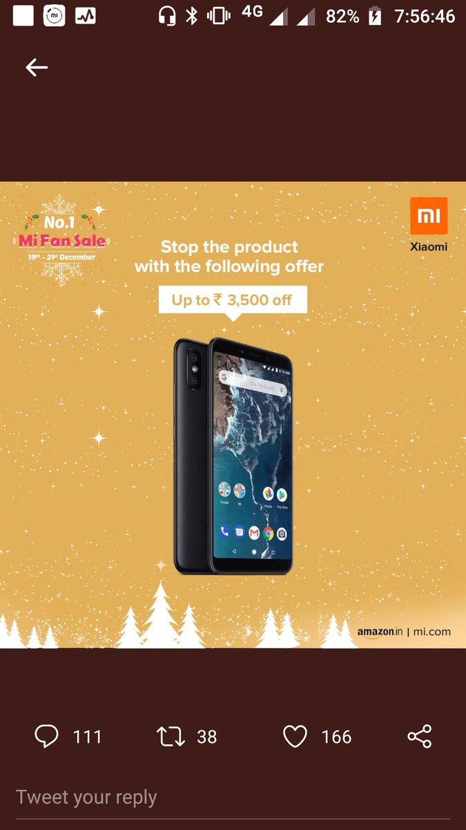 ShubhamPDhole1's tweet photo. @XiaomiIndia #1MiFanSale https://t.co/Y7oZu6Q9qZ