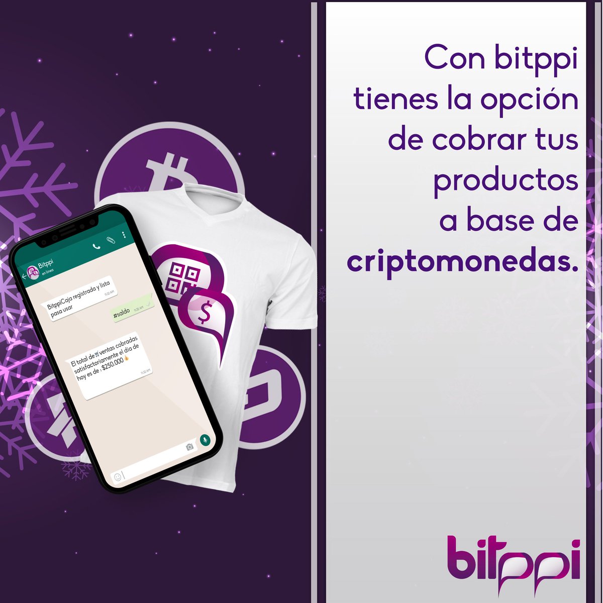 Bitppi's tweet image. 📣 ¡Anímate!📱 En tu boutique, con Bitppi podrás cobrar tus productos a base de criptomonedas. 💰

#Bitppi #Cúcuta #boutique #sale #dress #fashion #shop #love #style #design #visit #friday #onlineboutique #newboutique #beautiful #moda #Fashionista #modelo #outfit #shopping #ropa