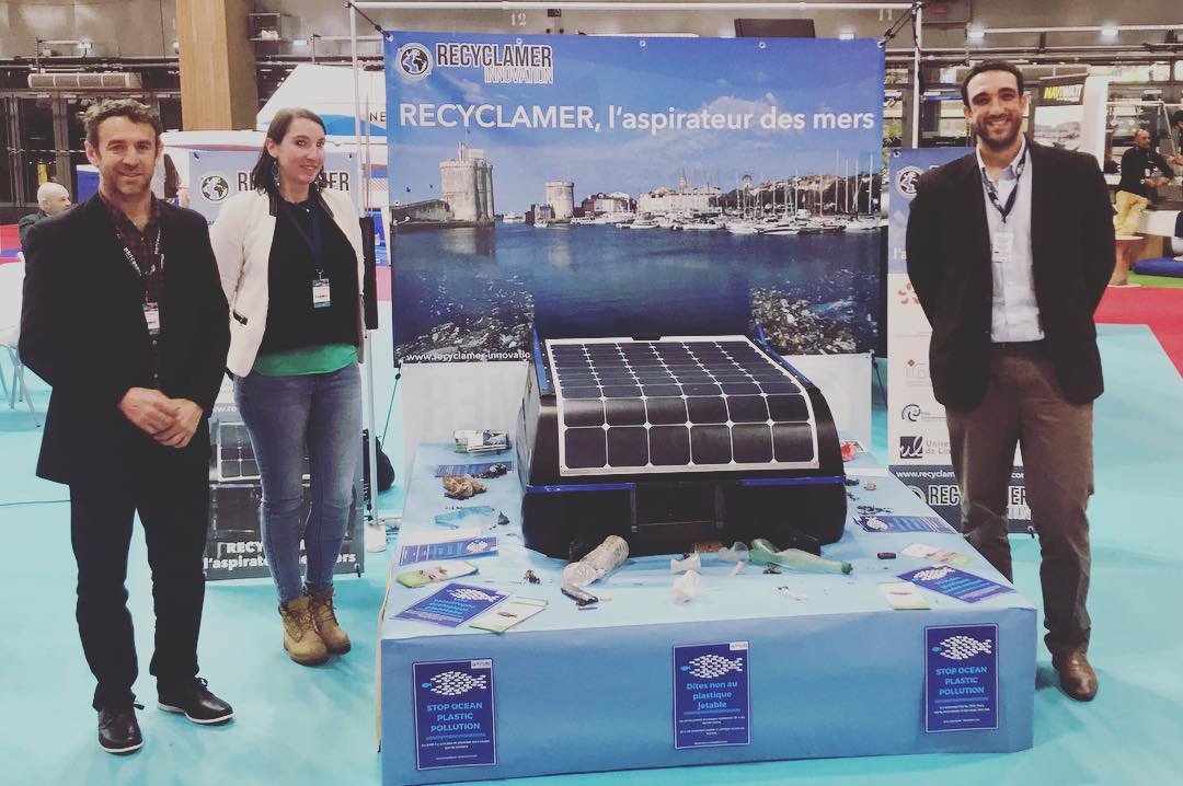 Recyclamer's tweet photo. Le @NauticParis est terminé ! @Recyclamer remercie les visiteurs de leur passage sur son stand ! #écologie #BeatPlasticPollution #dépollution #zerodechet #zerowaste https://t.co/5pqsDYMnLz