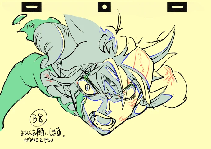 ブラッククローバー#63。
ちょこっとだけ作監で参加しました～
#ブラッククローバー 