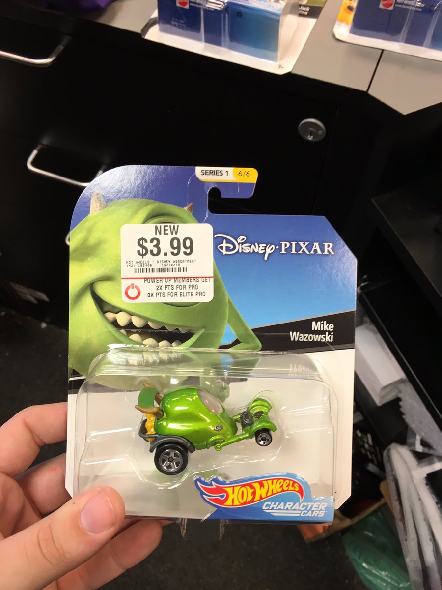 hot wheels mike wazowski