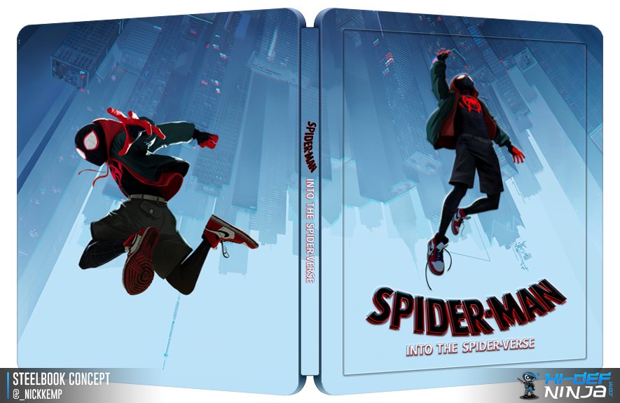 Nick Kemp On Twitter Spider Man Into The Spider Verse Steelbook Concept Bynoodles