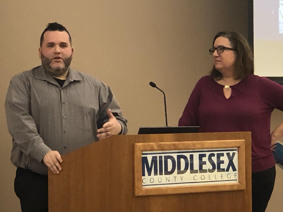CUTalentDevCent's tweet photo. At last weeks Construction &amp; Utilities Talent Network-NorthCENTAL TIP Lunch &amp; Learn meeting Co-Directors Juan &amp; Annamaria knocked it out of the park during their joint presentation at Middlesex CC in Edison NJ #constructionjobs #constructionworkers #apprenticeships https://t.co/Nonnx5VpVp