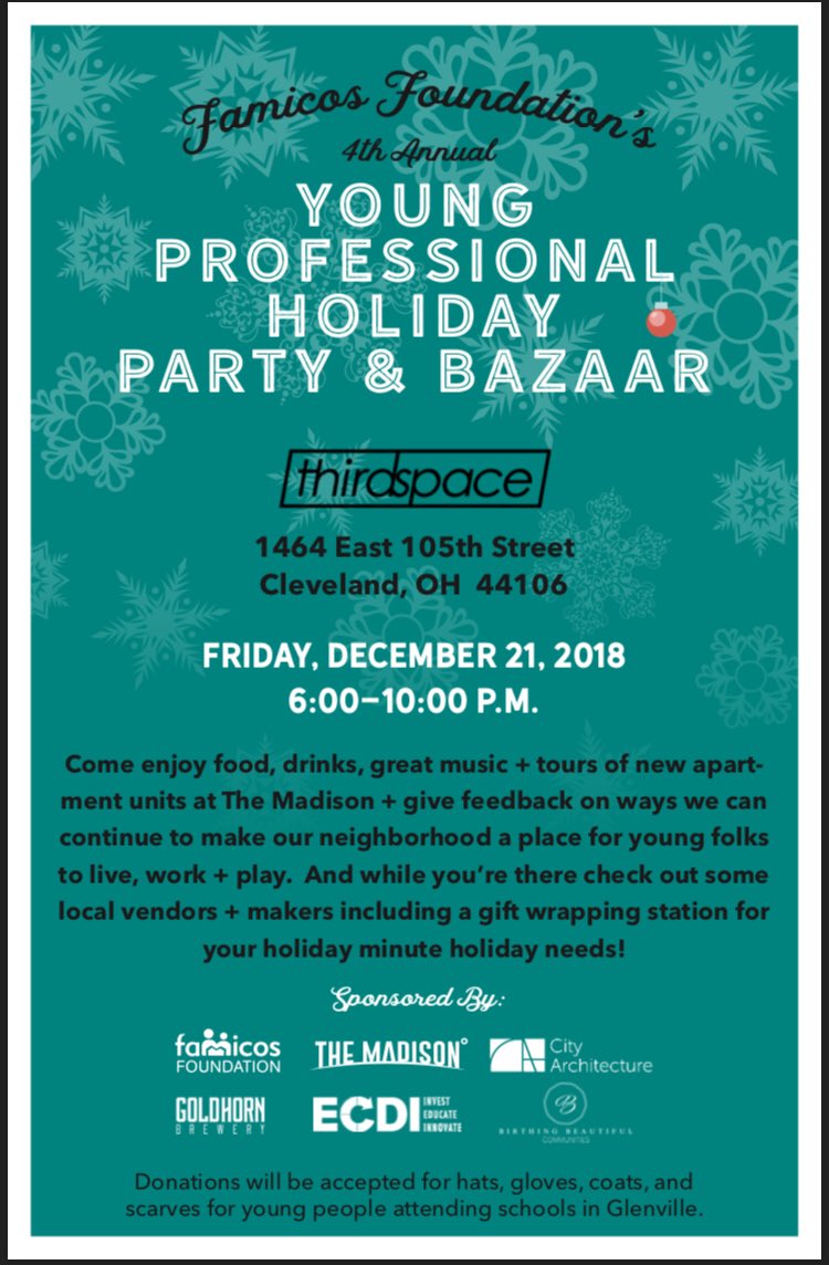 MCargill28's tweet photo. This Friday at the ThirdSpace #PullUp #HellaHolidayCheer #GiftVille #WittyHashtag https://t.co/9nA6snHIZD