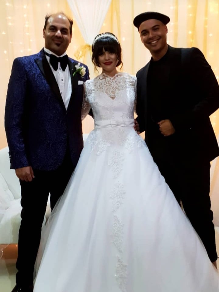 ReyJaff's tweet photo. #WeddingThangs @JimmyNevis https://t.co/zoYOBwksbg