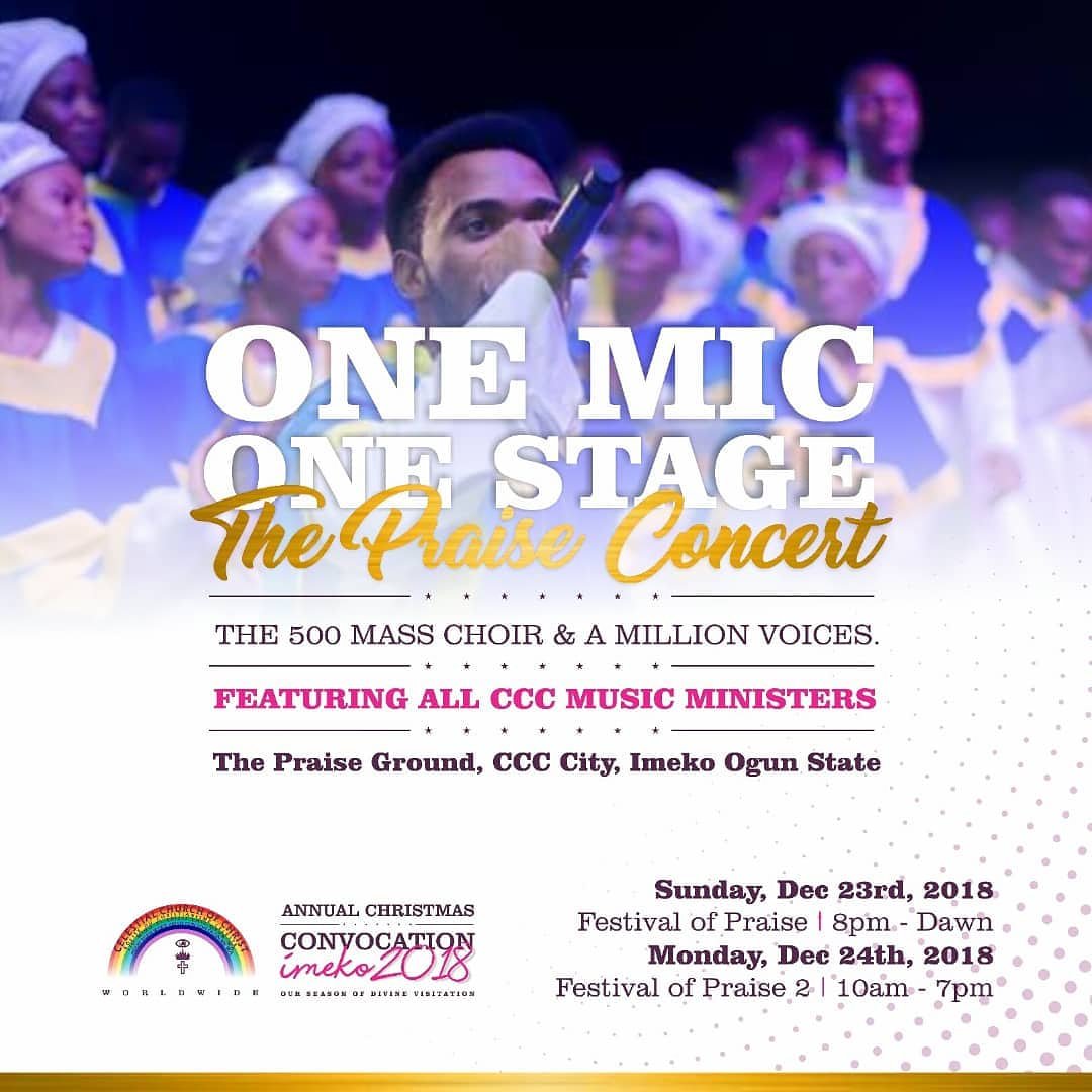 CCCIfakoCentral's tweet photo. You can't afford to miss this massive gathering of celestians.
#weIntheccc #celestialexplore #Imeko2018 #AnnualHomecoming https://t.co/ujIR2wA0hb