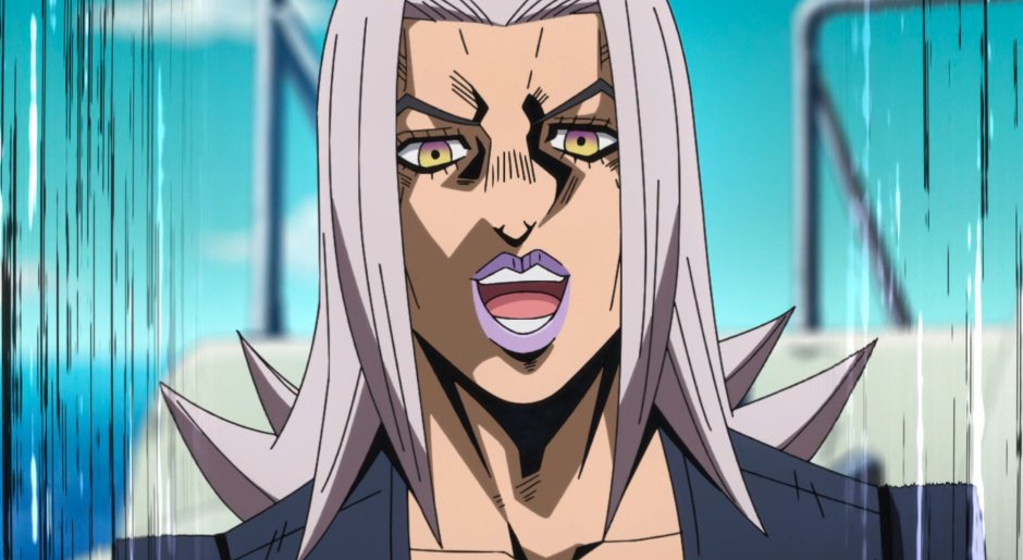 טוויטר ぶぉるびっっく בטוויטר ジョジョの奇妙な冒険 黄金の風 Mirei O的 アバッキオ 最も好きなシーン4つ お茶でも飲んで 話でもしようや 第5話 ズッケェロ戦後 ブチャラティと見つめ合うシーン 第6話 ジョルノの意見を聞いた後 笑うシーン 第7