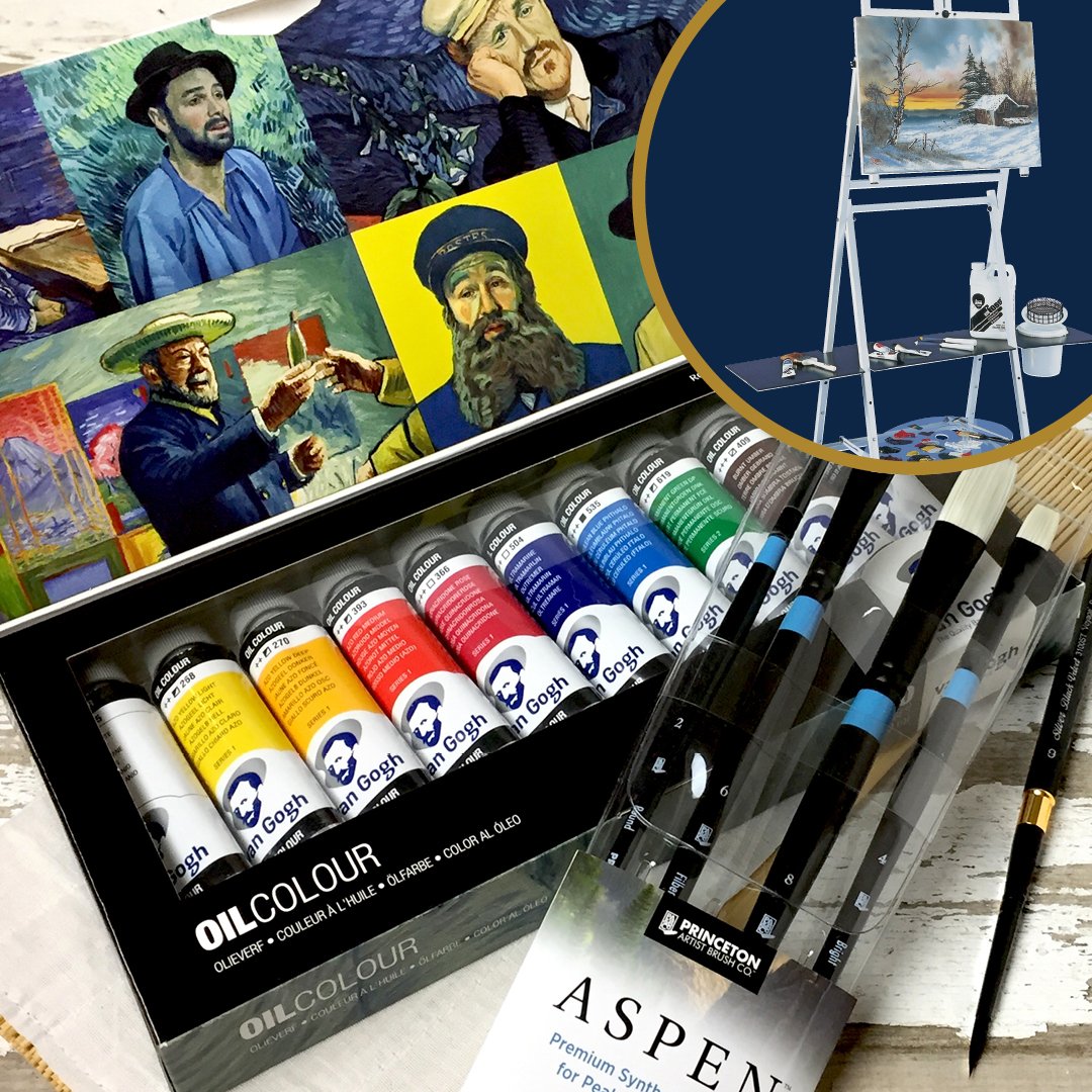 Blick_Art's tweet photo. Paint your ideal winter scene with today's 12 Days of Blick prize! 🎨 The daily entry period runs from 12:00 AM CST – 11:59 PM CST.
https://t.co/SwmlykYIPB 🎀🎁🌟 #12daysofblick #art #artist #painter #paint #bobross #silverbrush #princetonbrush #royaltalens #lovingvincent https://t.co/nDZx9ObkFR