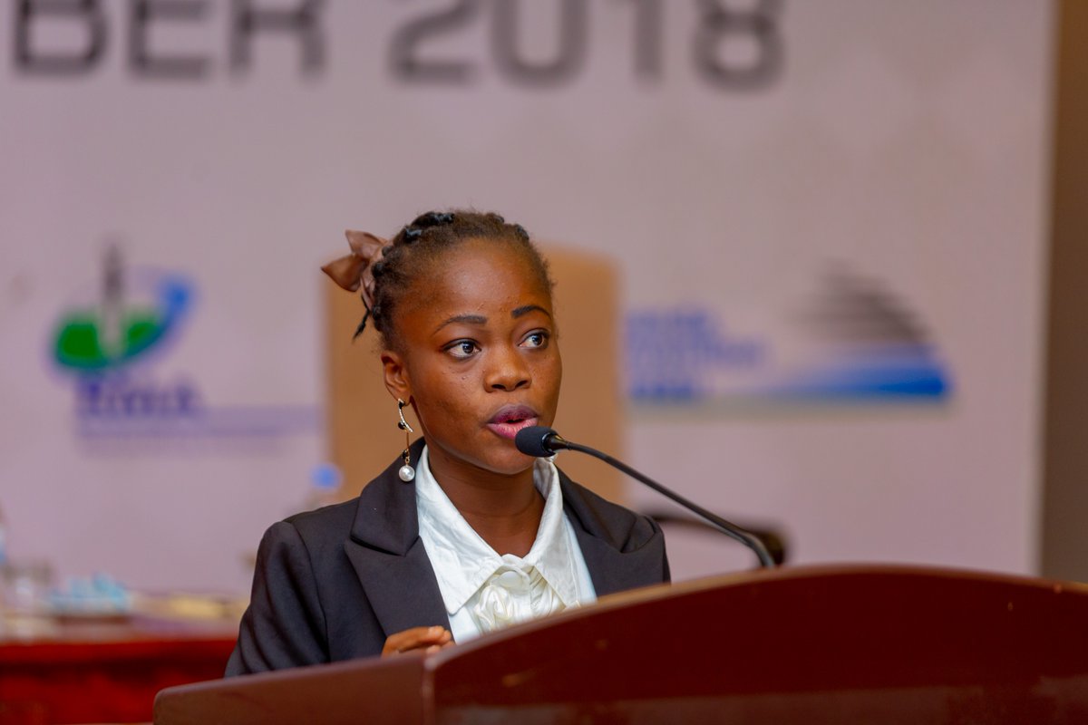AMLAProject's tweet photo. Prior to this, students presented on their original research in English, French, eloquently summarizing their work on topics ranging from local participation in mining and transparency to the proper use of fiscal incentives. https://t.co/sCMSf7jqwM