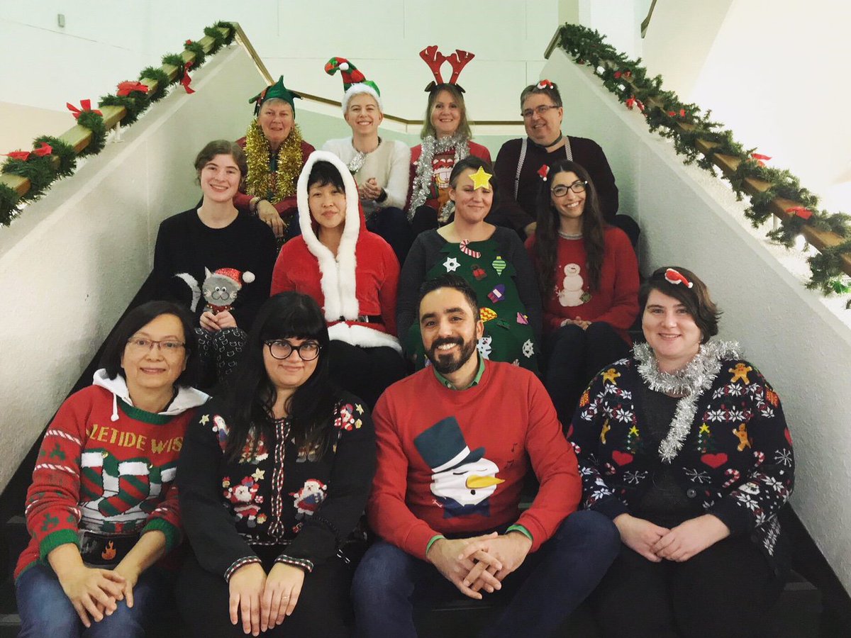TPLNDistrict's tweet photo. Outside the snow isn’t falling but TPL is calling "yoo hoo"
Come on, it's lovely weather for a library visit with you!

#HappyHolidays from @TPLNDistrict staff! https://t.co/5ar2Sr72Ou
