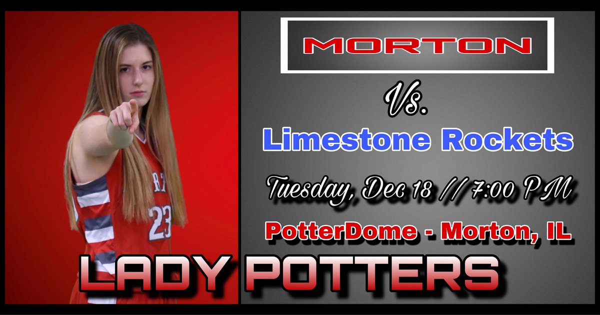 mattmutmed's tweet photo. GAMEDAY! @LadyPottersHoop (10-1, 4-0) wants YOU 2 come cheer them on at the PotterDome tonight vs Limestone!  #OneMorton #BrainFreeze4Threes #MIC @MHS_Fan_Section https://t.co/ixuySt4b7j