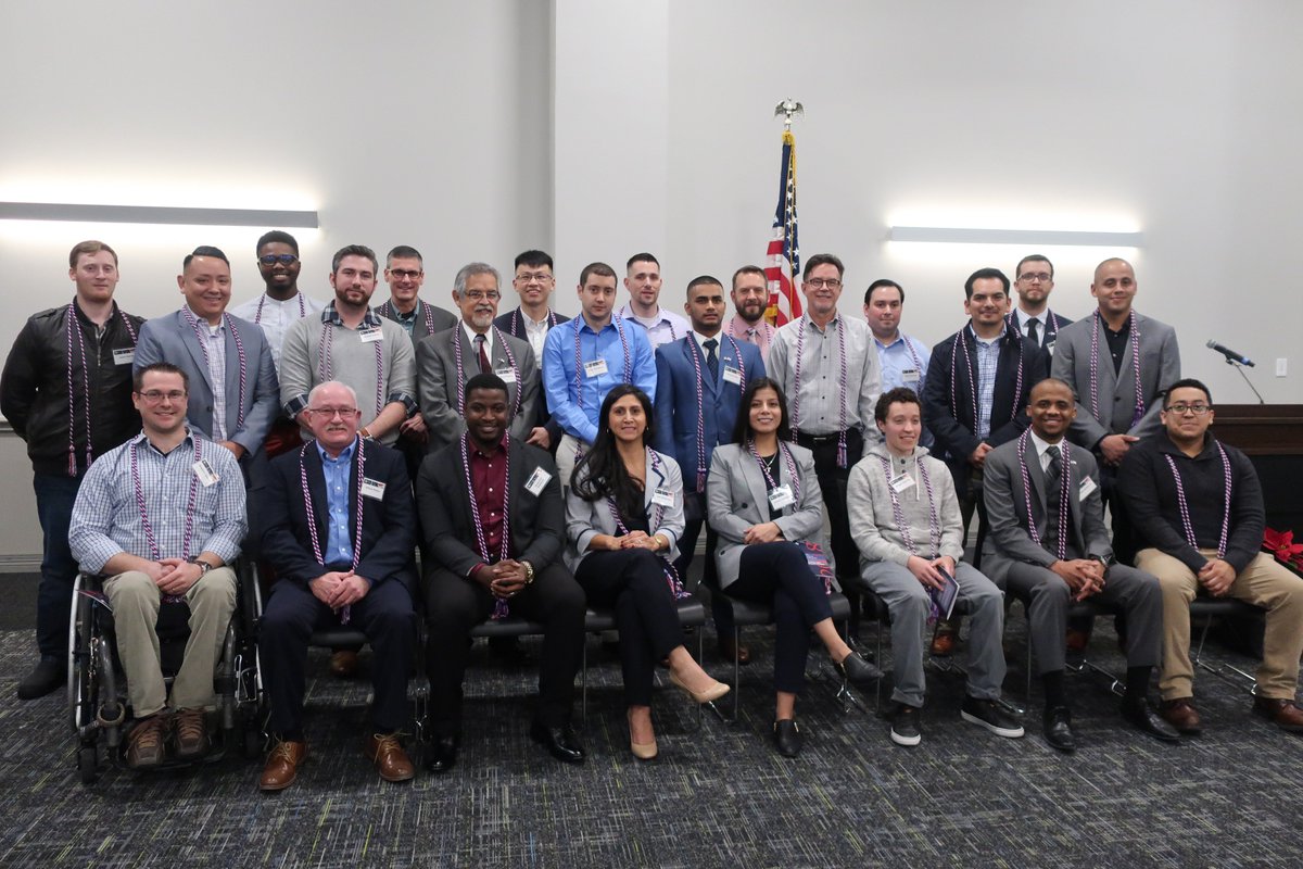 UTDallasVeteran's tweet photo. Congratulations to the 70 #UTDVeterans that are graduating this Fall. We enjoyed celebrating with you during the Veteran Cord Ceremony last night! #UTDgrad #GIBillGrad #UTSVeterans https://t.co/cdabKhb9zT
