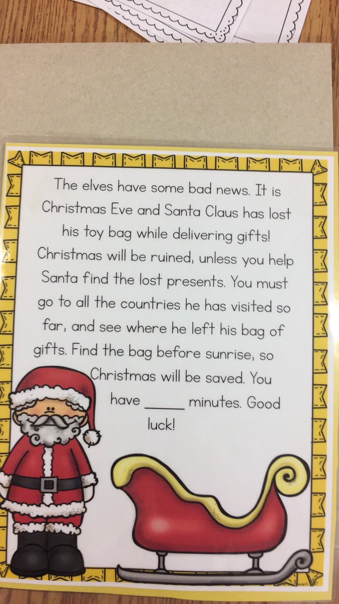 agathadaprat's tweet photo. ⁦@GAngelsMilton⁩. Getting into the season by doing a context clues escape room in portable 6 https://t.co/htoLPioBzP
