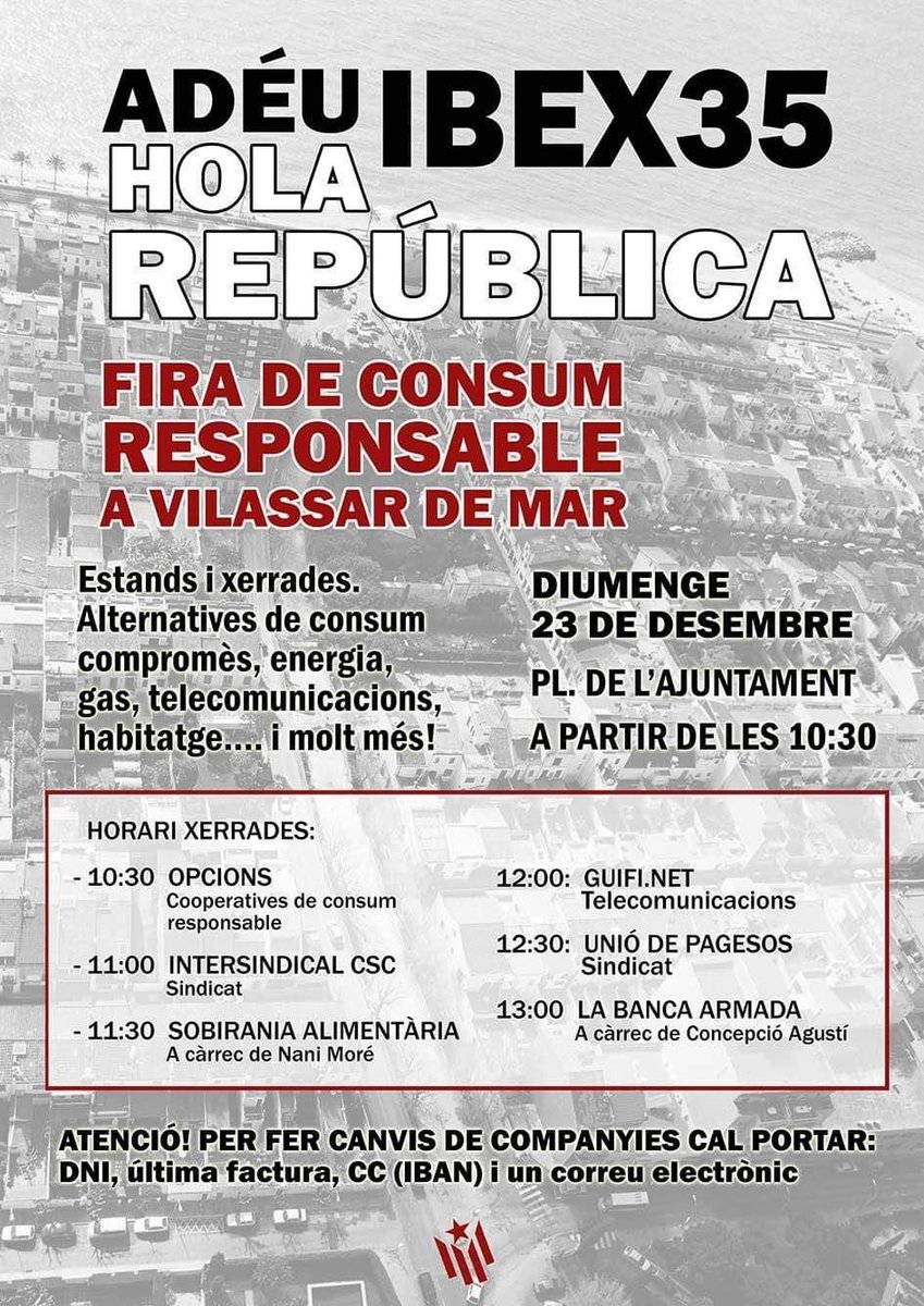 CDR_VdM's tweet photo. Diumenge 23, 10:30 a la plaça de l'ajuntament. #VilassardeMar https://t.co/EUVKLKpWRj