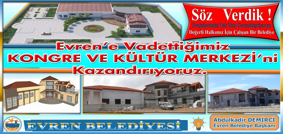 Evren Belediyesi (@evrenbelediye) on Twitter photo 