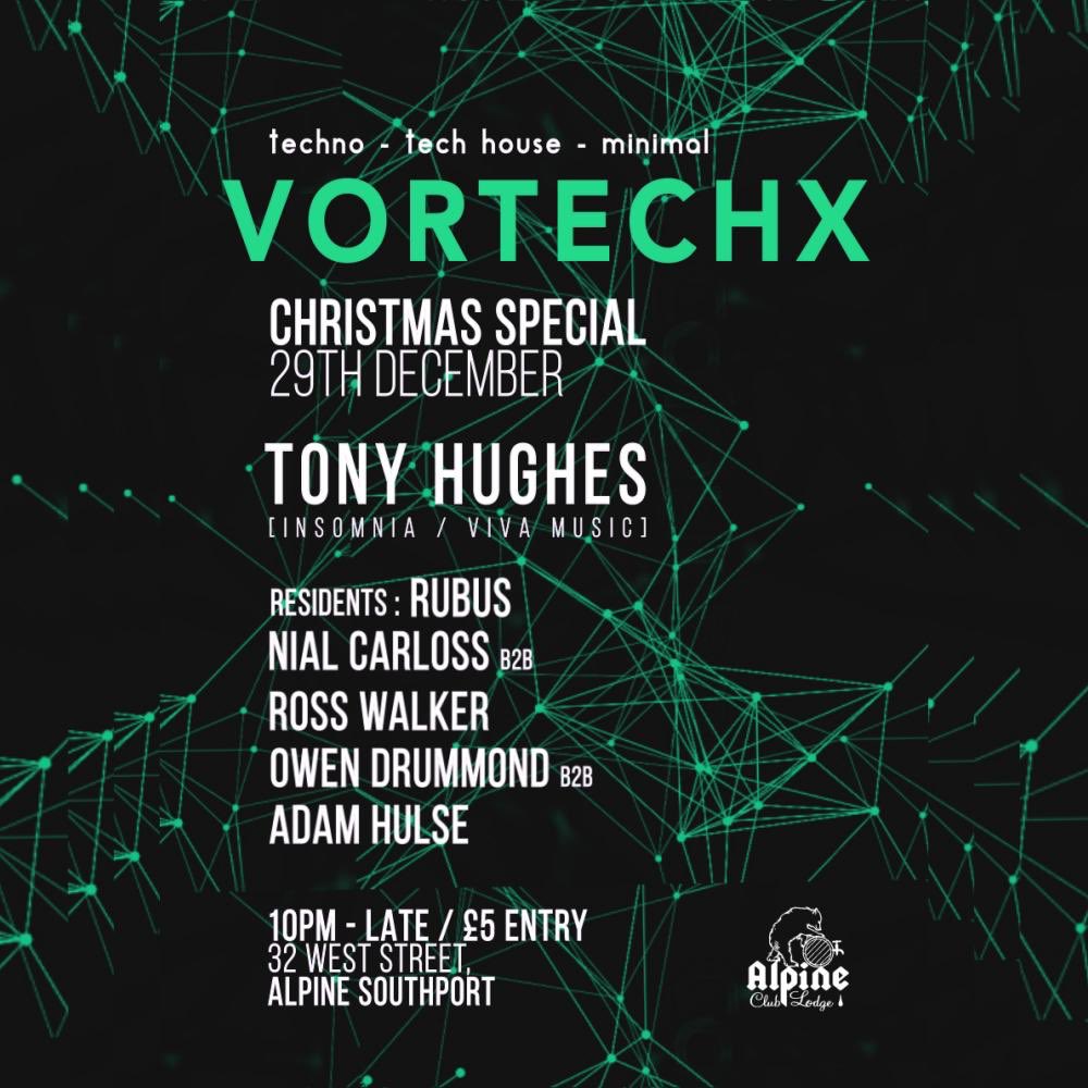 29th December <a href="/alpineclublodge/">Alpine</a> Southport / 10PM - Late / <a href="/Tonyhughes94/">Tony Hughes</a> joining us for this one 👊