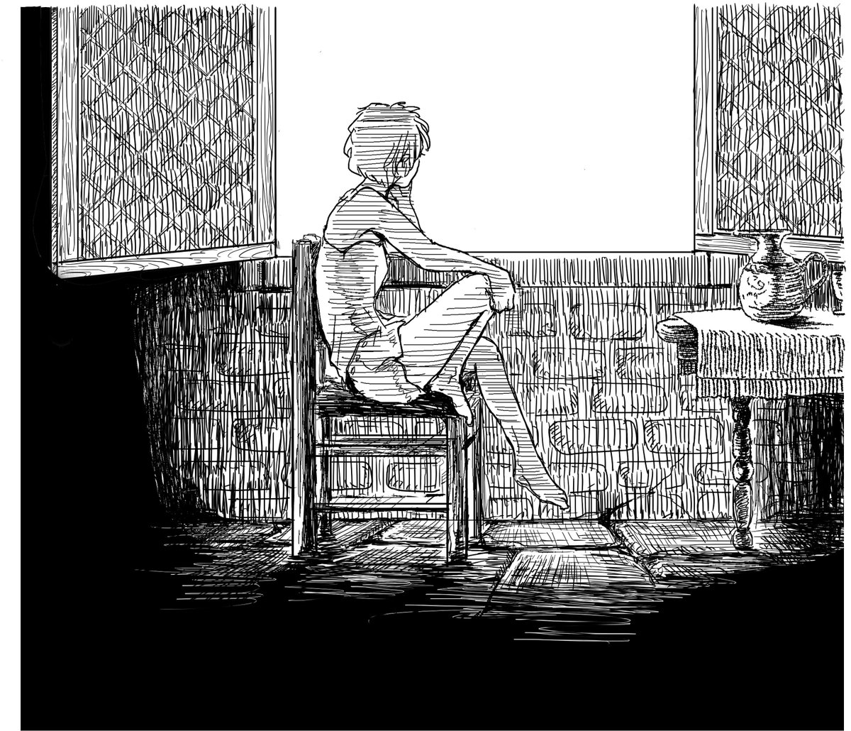 なんとか…予定通り修正分の線画終わった…あと二日でトーンとセリフちゃちゃちゃっと終わらせて、数日で加筆分のネーム描いて、さっさと本書き～～～～!何ページ加筆できるかな…とりあえず予定通りの自分に乾杯 