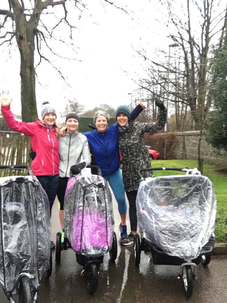 Altheadreamsof's tweet photo. Heavy rain and strong wind doesn’t stop the @Rebel_PT mums getting a buggy run in! 😆 like Alice always says ‘it’s the weather we thrive on’ 💪🏽#mumsontherun #runrebelsrun #nearlyblownaway #5k #thesemumscan #rebelpt #aberdeenweather https://t.co/DemPBbqfuh