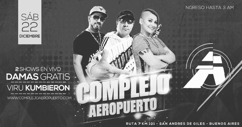 AeroComplejo's tweet photo. 🛫 Los MARTES son DE ENTRADAS #GRATIS #GRATIS ❗️❗️❗️ 
Queres participar del sorteo ? Es muy sencillo  ⬇️! 

👉Dale RT RT RT RT RT RT RT RT RT RT RT  este flyer EN ⚪️ y ⚫️

✔️ Sorteamos el mismo sábado a las 22 hs.
 
#Sábado #Aeropuerto #Fiesta #Joda #Boliche #Patio https://t.co/JAZWJHD6Rj