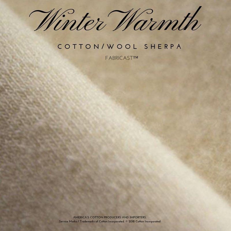 CottonInc's tweet photo. Get cozy with this fleecy knit made from #cotton and wool with a little bit of spandex for comfort stretch. This soft knit features low air permeability and insulating properties, a performance combination for cold temps.
Check out more: https://t.co/iSZ6hOkD0K #FABRICAST https://t.co/7hPZeoW9Mj