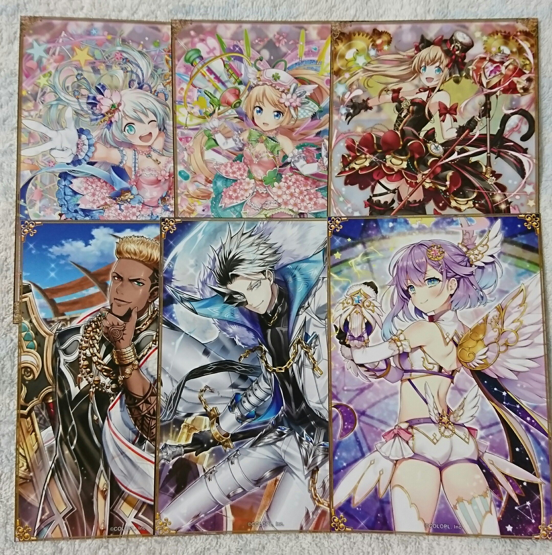 杏子 求めよりヴェレフキナ シミラルを〆とします また 提供に写真のものを追加 求めに今回のフェス関係 の ネモ ノア シエラ ポスカ アルドベリク 色紙 を追加 こちらの写真の物は譲渡可能といたします よろしくお願いいたします 交換