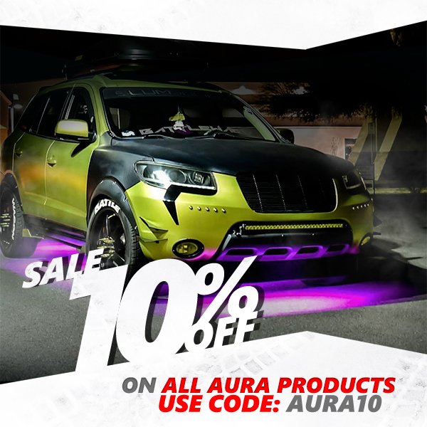 OPT7Lighting's tweet photo. [Deal 4 of 5] All AURA now 10% off, plus don't forget all the other deals are STILL live! FluxBeam 30% Off, Show Glow LED Series Fog Kits as low as $4.99 and FluxBeam DRL Tubes only $11.19. Go to https://t.co/Ee0TKipOYZ for more.   #OPT7 #OPT7lighting https://t.co/VHMdEgK0lG