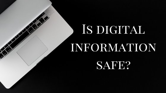 simplifydays's tweet image. How do you know if your information is safe when it’s digital? What if you drop your phone, will all of that info be lost? 🤷‍♀️

Well guess, what? This may surprise you but, digital information is actually safer than physical information! 

Are you ready to go paperless in 2019?