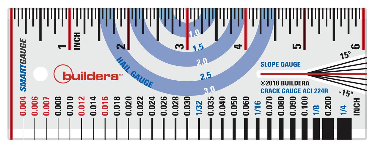 crackmon's tweet photo. Learn about the new SMARTGAUGE™ MULTICOMPARATOR™ https://t.co/DK9NESyfs9 for building #inspectors, #civil/#structural engineers, and #insurance adjusters. Make seven measurements in one. Made in USA from structural-grade polycarbonate. https://t.co/lcLXnRph5D