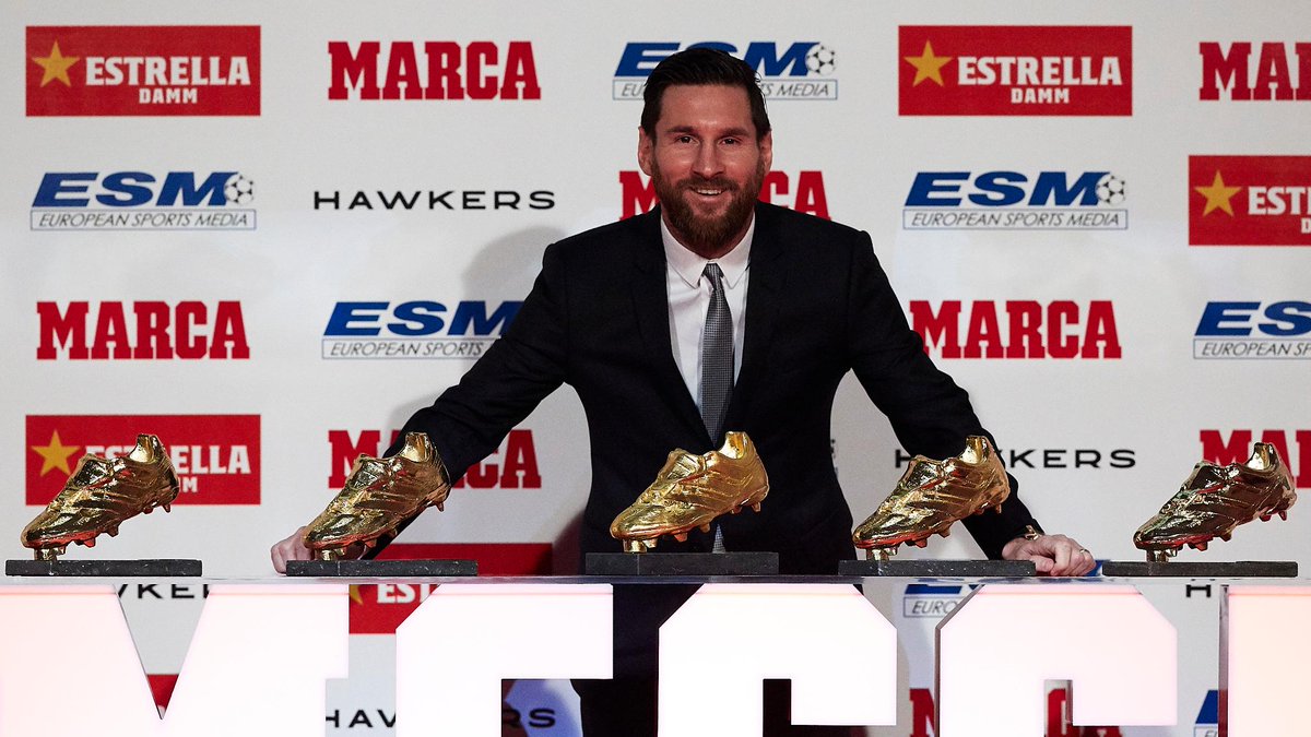 leo messi golden shoe