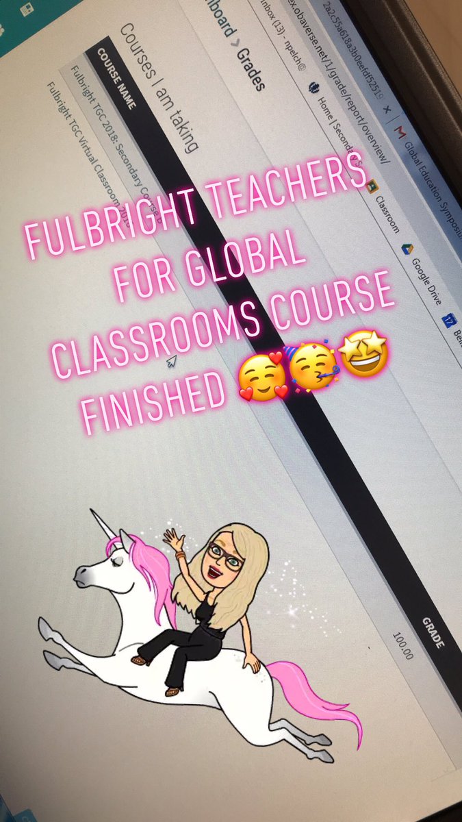 npelch's tweet photo. Ahhhhhhhh!!!! Fulbright Teachers for Global Classroom Course is complete 🥳. Next DC in Feb.  I CANNOT wait to meet my fellows in my cohort ❤️✌🏻Trying to patiently wait to hear where my international study will be🤪. Still doesn’t seem real some days. @MaroonWay201 #FTGC2018 https://t.co/lBxSriYIou