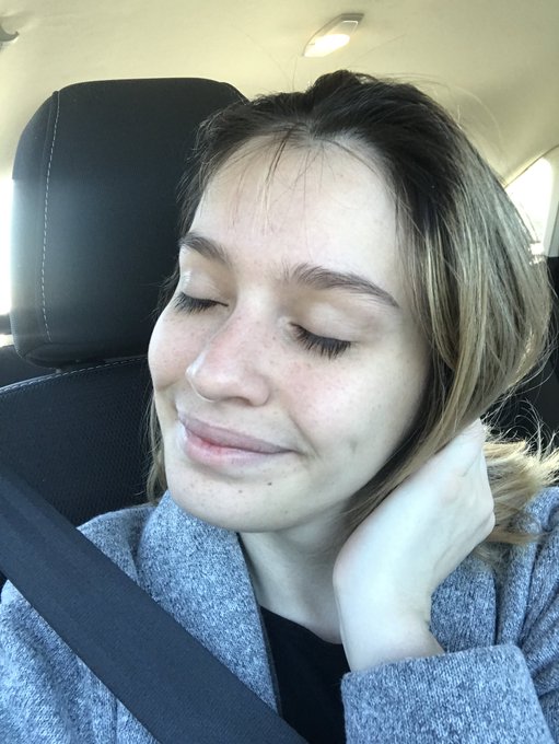 Good morning! I hope everyone is having a good day. I&rsquo;m on my way to therapy. My cardigan is too 3 sizes