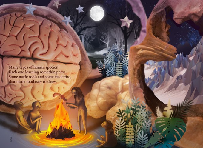 SAPIENS: A Human Evolution Story--- A gorgeously-illustrated children's book celebrating our shared human ancestry, history, and diversity. This is the story of us.

We sure could use your support! 

kickstarter.com/projects/12698…