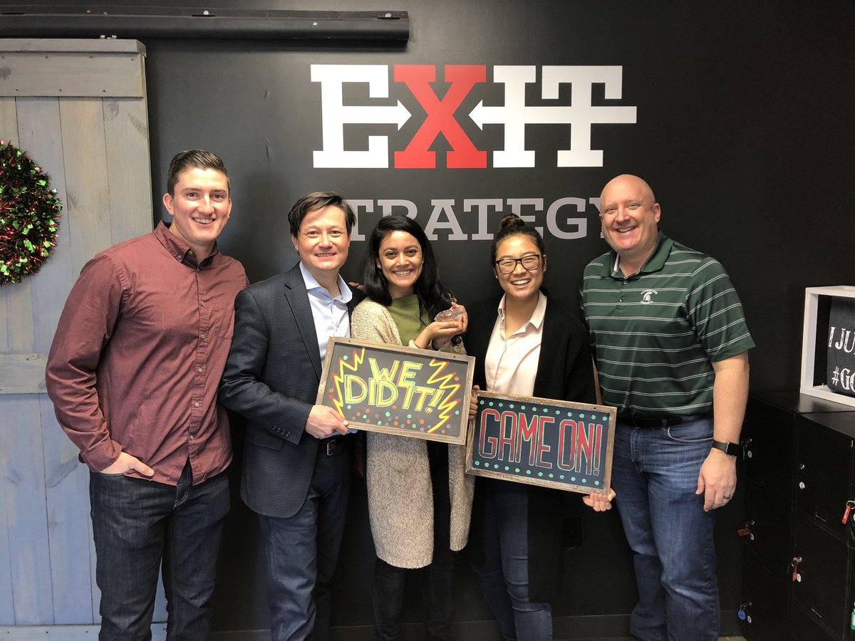 QCFinTech's tweet image. Team QCF completed #QueenCity Bank Heist. You could say we’re pretty good with exit strategies. #FinTechFun