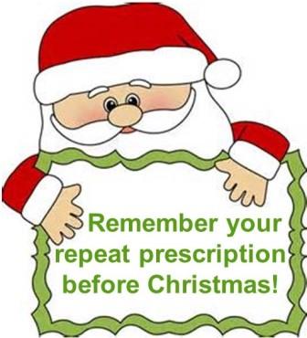 SwanseabayNHS's tweet photo. With just one week to go until Christmas day, don't forget to order your repeat prescription so you don't run out over the holidays🎄 https://t.co/4v1OiKmcgl