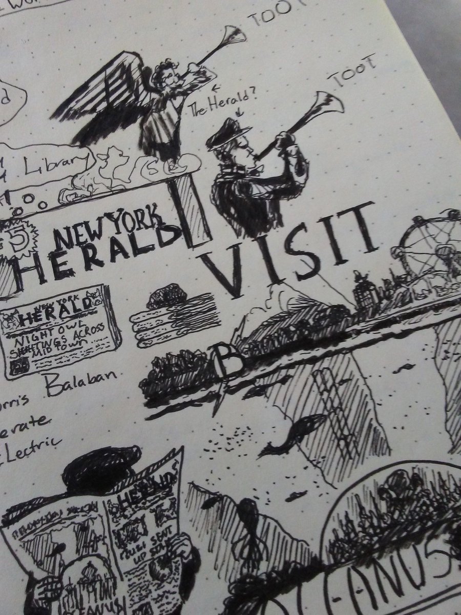 CranstonBran's tweet photo. While I'm hip deep in the middle of working on something something, here's a little peek behind the curtain into my production notebook. #drawing #sketchbook #comics #makecomics #Gideon https://t.co/bUw7Mnbdwj