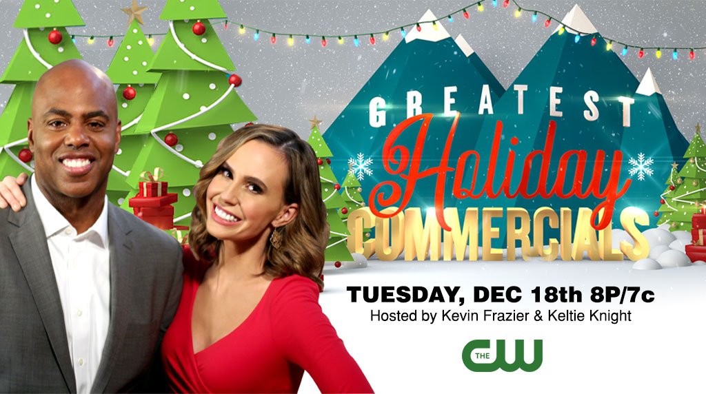 CWHoliday's tweet photo. TONIGHT on @TheCW, get a double dose of #HolidaySpirit! At 8P/7c, join hosts @KevinFrazier and @KeltieKnight for this year's #GHCC! Followed by Greatest Holiday Videos Countdown, hosted by THE HOLDERNESS FAMILY (@KimDHolderness). https://t.co/hy0Pq68GYX