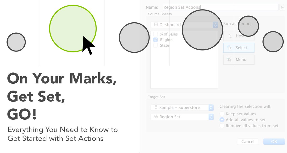 datavizlinds's tweet image. Do you want to use #SetActions but not sure where to start? Are you still trying to wrap your head around how to use sets? Check out my latest blog post: lindseypoulter.com/2018/12/18/get…