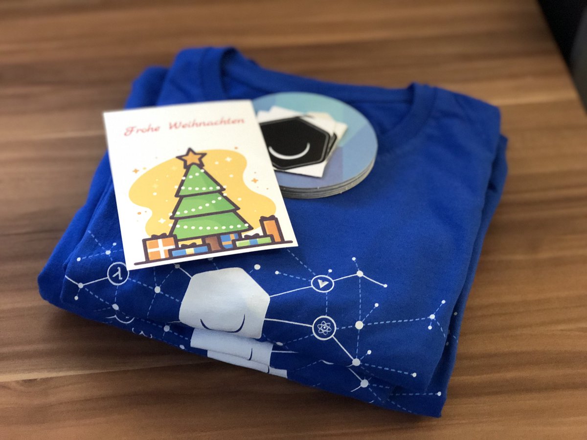 First swag packs are leaving the office today. Can’t wait to see some happy developer faces 🙂👨‍💻 #swag #webdev #JavaScript #VueJS #Reactjs #GraphQL