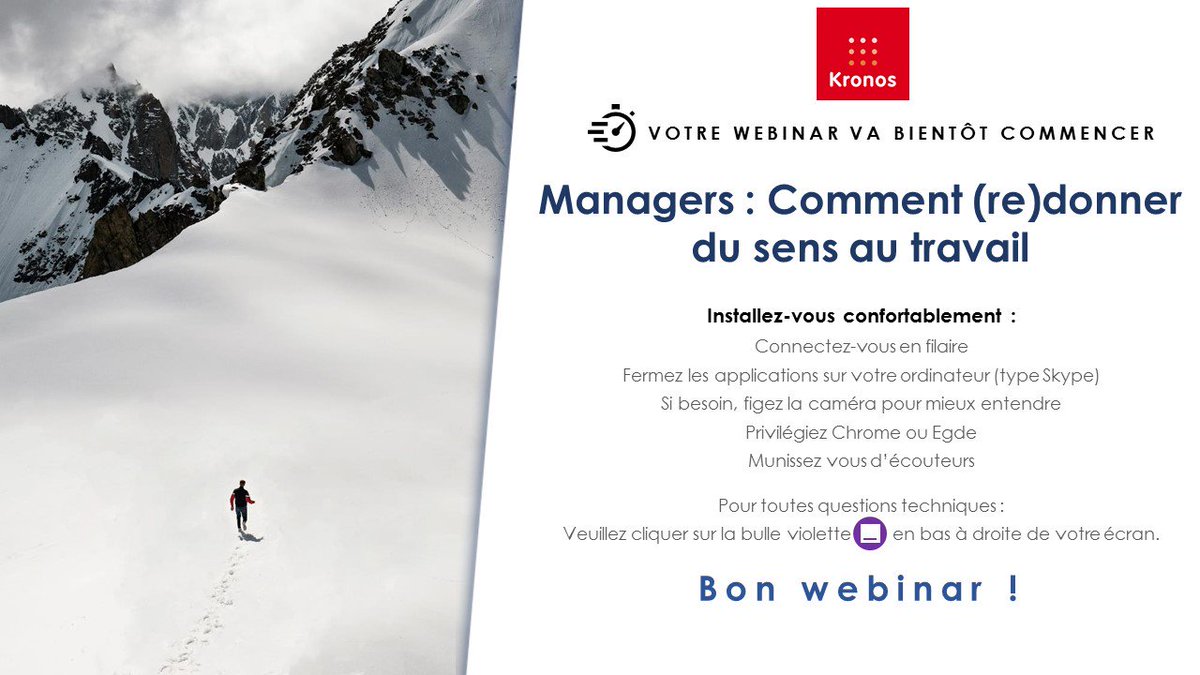 Perdus en pleine montagne, sans réseaux et en quête de #sens, vous n'aviez pas pu suivre notre #webinaire ? Vous pouvez désormais télécharger le support sur #slideshare :)  bit.ly/2BqjBlR   #travail #management #conseil #formation