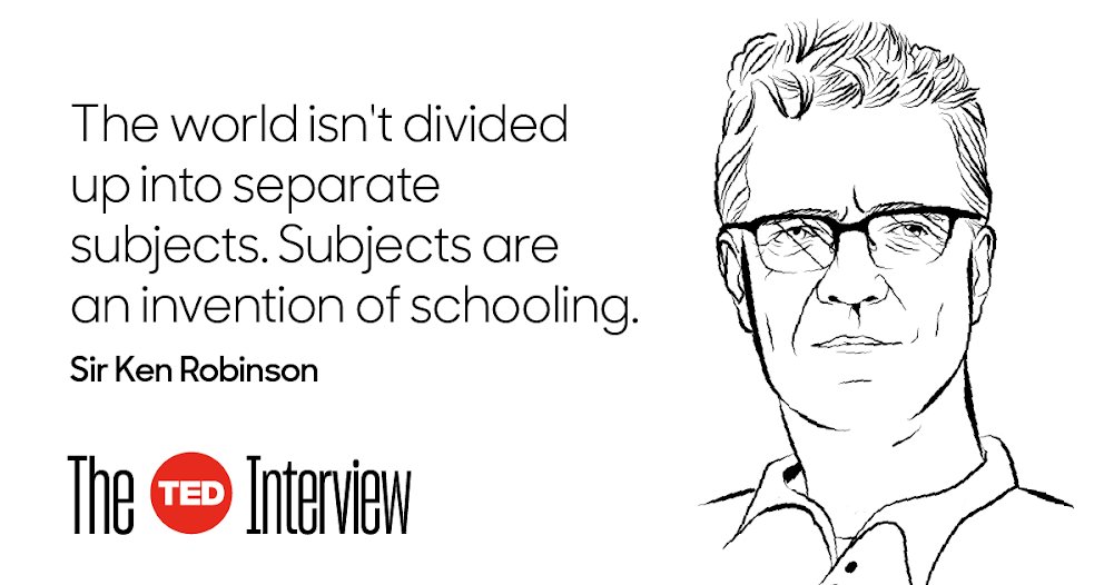 How are educators thinking about creativity these days? Why should creativity be a focus at all?

In this episode of #TheTEDInterview, <a href="/TEDchris/">Chris Anderson</a> sits down with @sirkenrobinson to discuss his viral 2006 TED Talk and how his thinking has changed since: t.ted.com/WRIG9SC