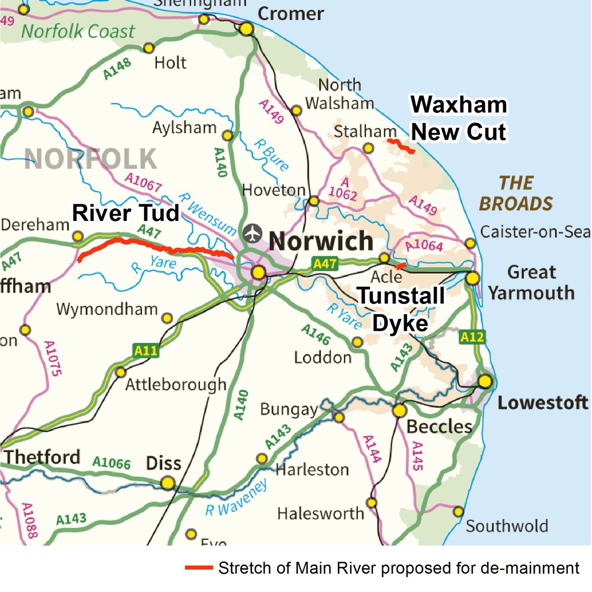 EnvAgencyAnglia's tweet photo. Our public consultation on #Demaining in Norfolk is having a fantastic response so far. Your opinion still matters so don’t forget to share your views before the consultation closes on Friday.
https://t.co/HbwP17iKqr https://t.co/Iy2md0pwLu