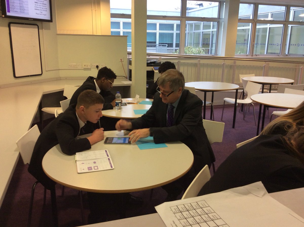 OACRevision's tweet photo. Great to see our Year 11 students revising using @hegartymaths today! Such dedication #hegarty #workharddreambig https://t.co/3YcNT4hrQJ