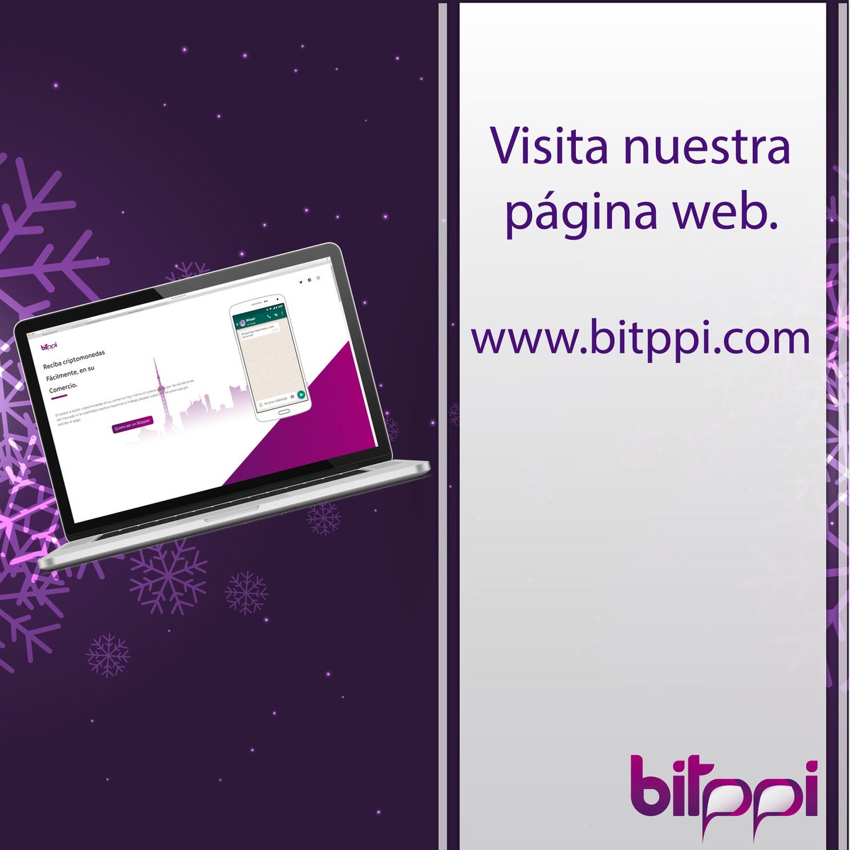 Bitppi's tweet image. 📌 Visita nuestra página web ➡ bitppi.com. ¡Has parte de la comunidad Bitppier!📱

#Bitppi #Cúcuta #comerciantes #criptomonedas #innovador #24horas #caja #pagos #bitppier #socialmedia #hotel #frutería #gorras #floristería #instrumentos #zapatería #regalos #relojería