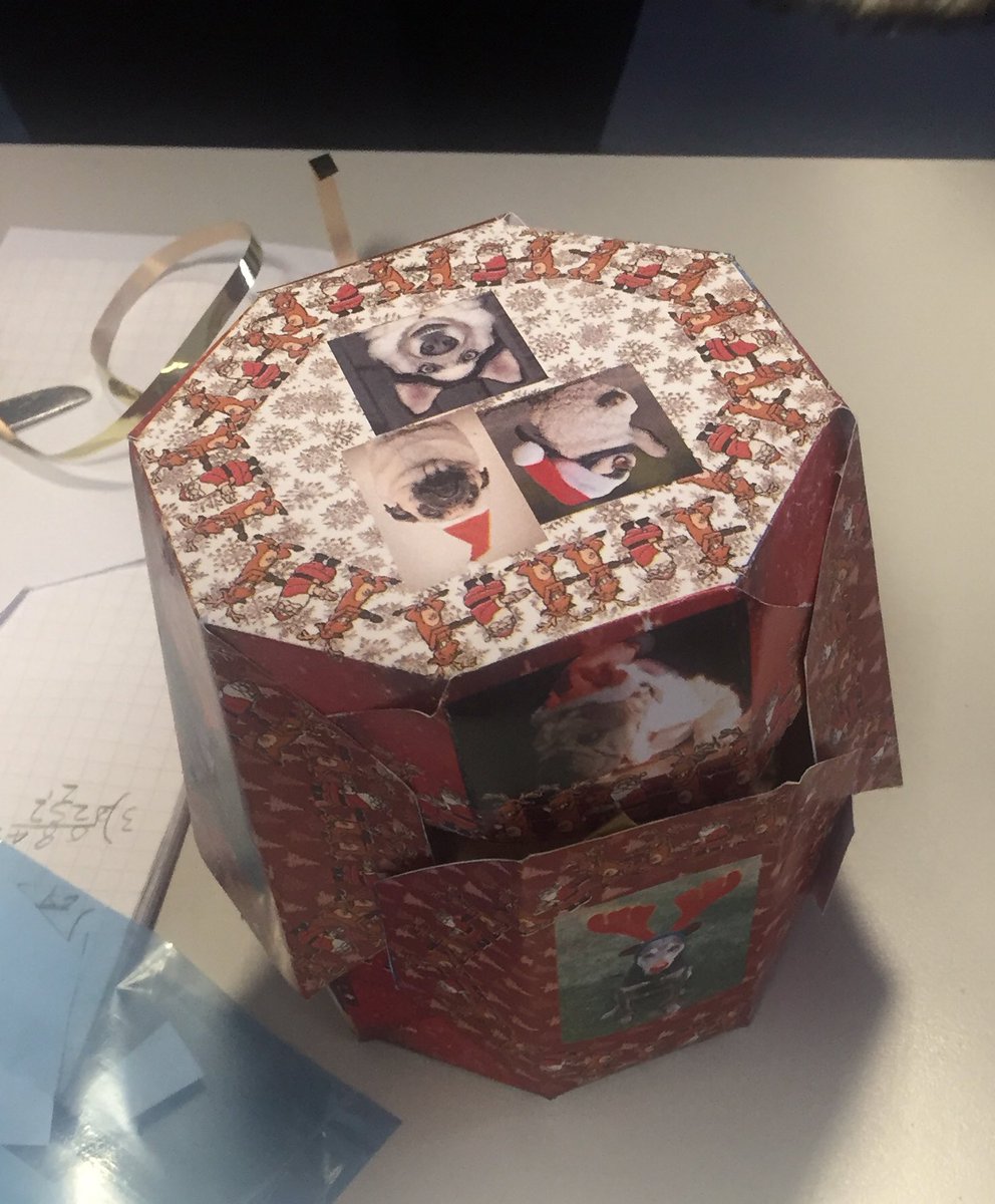 mrdavidsonsdhs's tweet image. Some of the fantastic boxes from S1 today! Filled with the tasty truffles they made in HE. 😋