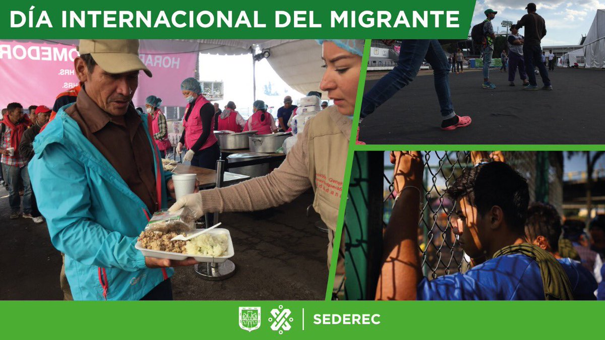 SEPICDMX's tweet photo. Hoy 18 de diciembre #DíaDelMigrante, reconocemos la gran contribución de millones de personas que emigran en el mundo, ayudan a consolidar la economía y desarrollo de los países. https://t.co/K1OeJuyO4L